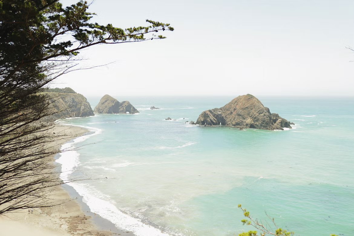 Greenwood Creek State Beach in Elk