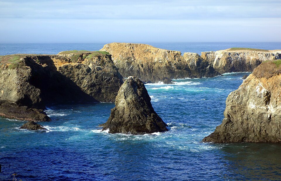 Sea stacks at Mendocino Headlands State Park